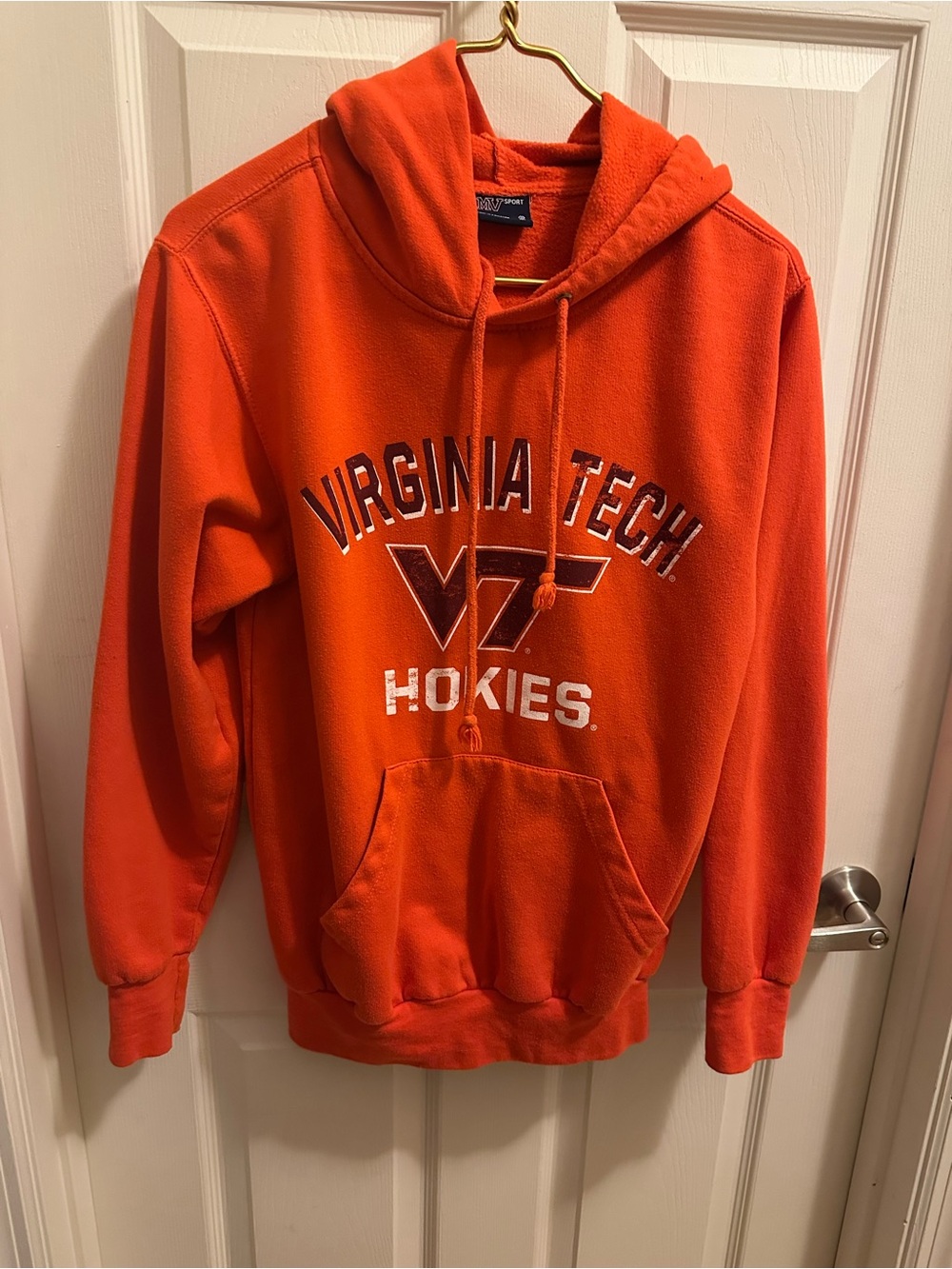 MV Sport Bright Orange Pullover Hoodie